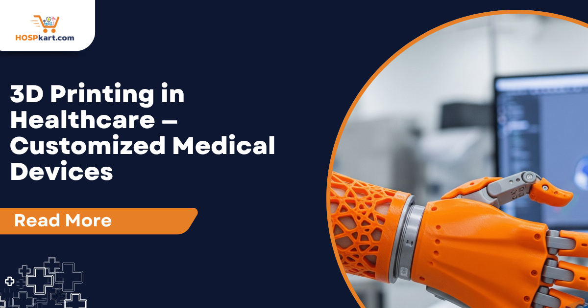 3D Printing in Healthcare — Customized Medical Devices