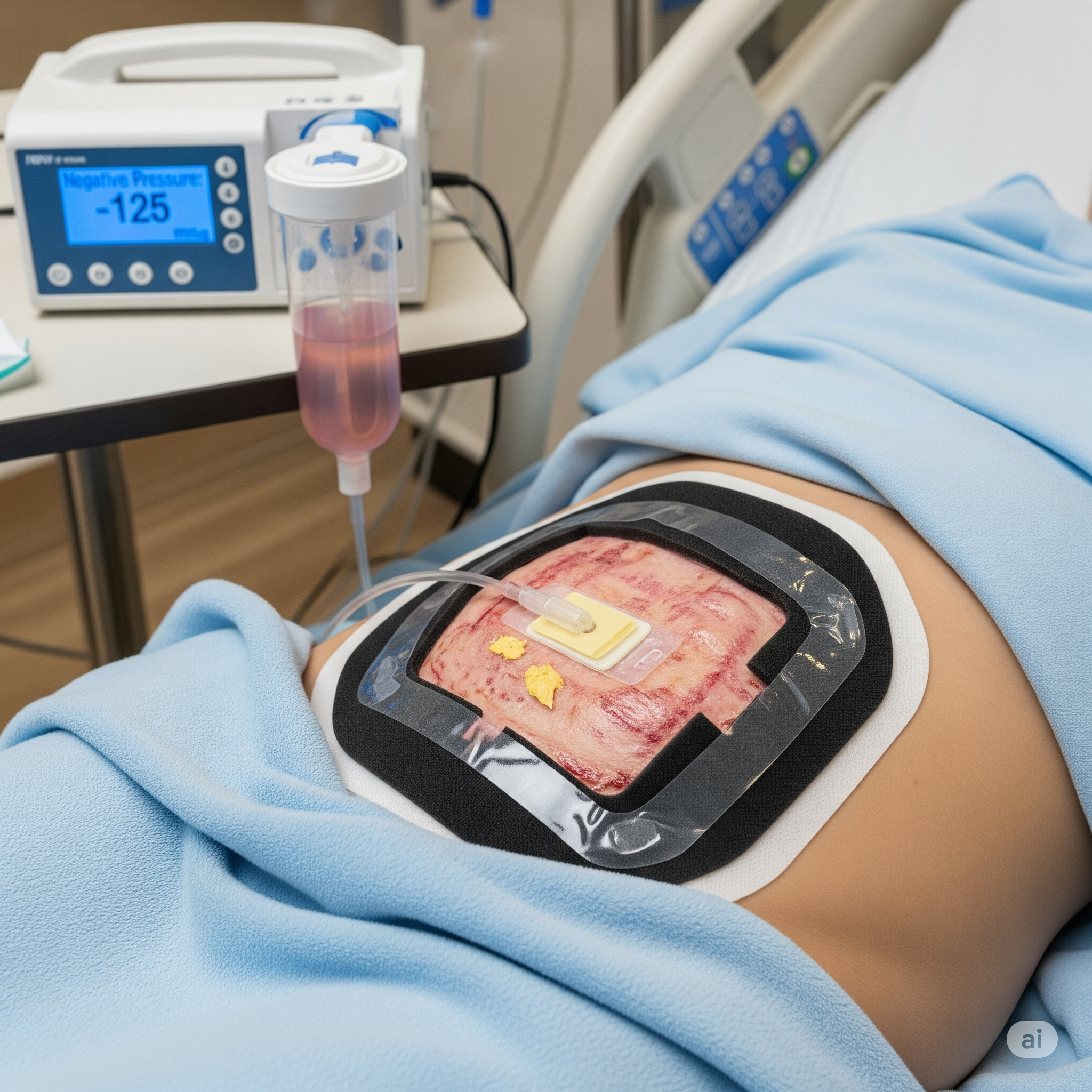 Negative Pressure Wound Therapy (NPWT) — Faster Healing with Controlled Suction